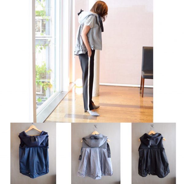TOPS：フード付ベスト