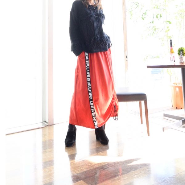 SKIRT：インポートスウェットスカート
