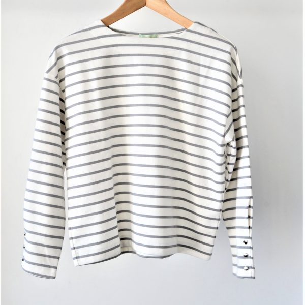 TOPS：ボーダーカットソー