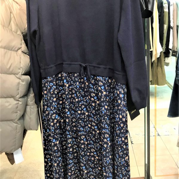 TOPS：ウエスト切替ワンピ