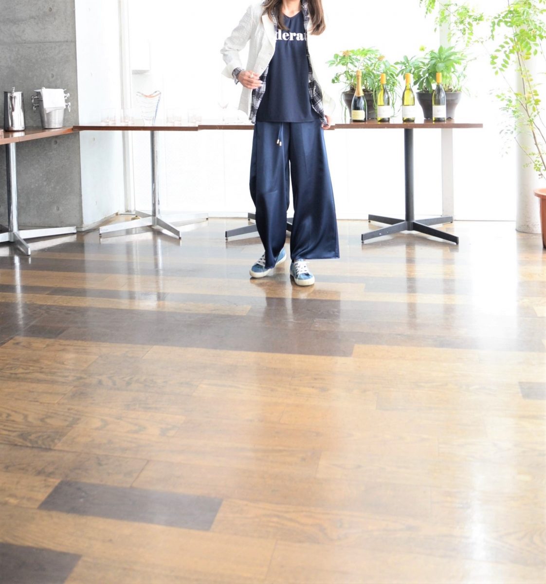:ピンストライプジャケット