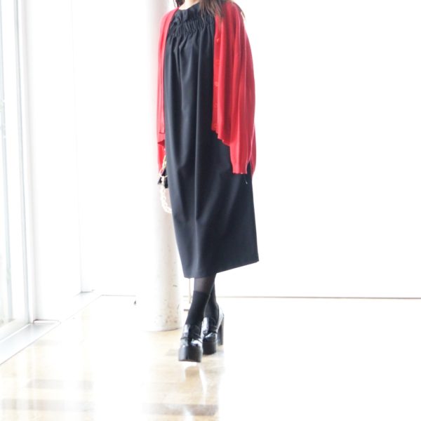 TOPS：ギャザーワンピース　VV-54